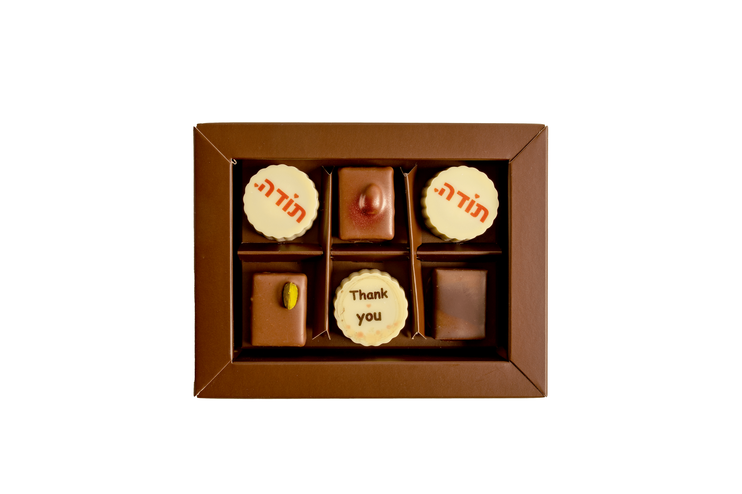 מארז 6 פרלינים